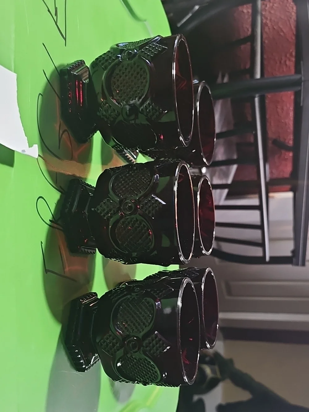 Bundle Of 6 Avon Cape Cod Goblets